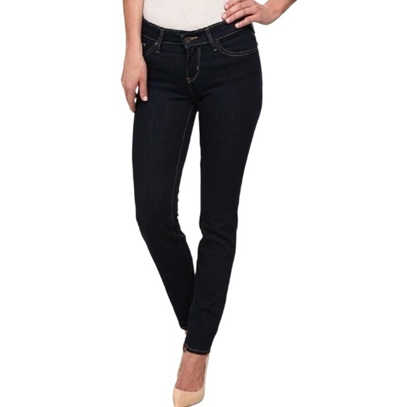 Levi's 712 Slim Fit Mid Rise
Dark Blue Women’s Skinny Jeans 25 x 27 - Picture 1 of 13